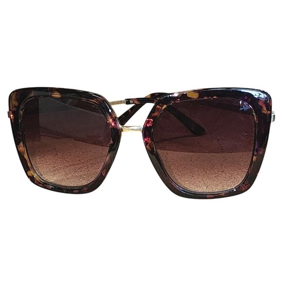 Oscar De La Renta Oversized Sunglasses Mod # 1343 515 Multicolored Gold Nice main image 7